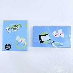 Andymation Lightpad & XL Flipbook Paper 450 Sheets Animation NEW SEALED